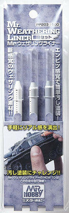 Mr. Hobby Weathering Liner Schneefarben-Set