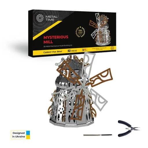 Mysterious Mill Windmill Metal Model - SprayGunner