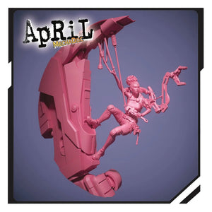 Neko Galaxy Miniatures - April MechaDoc 90mm Scale Model Kit