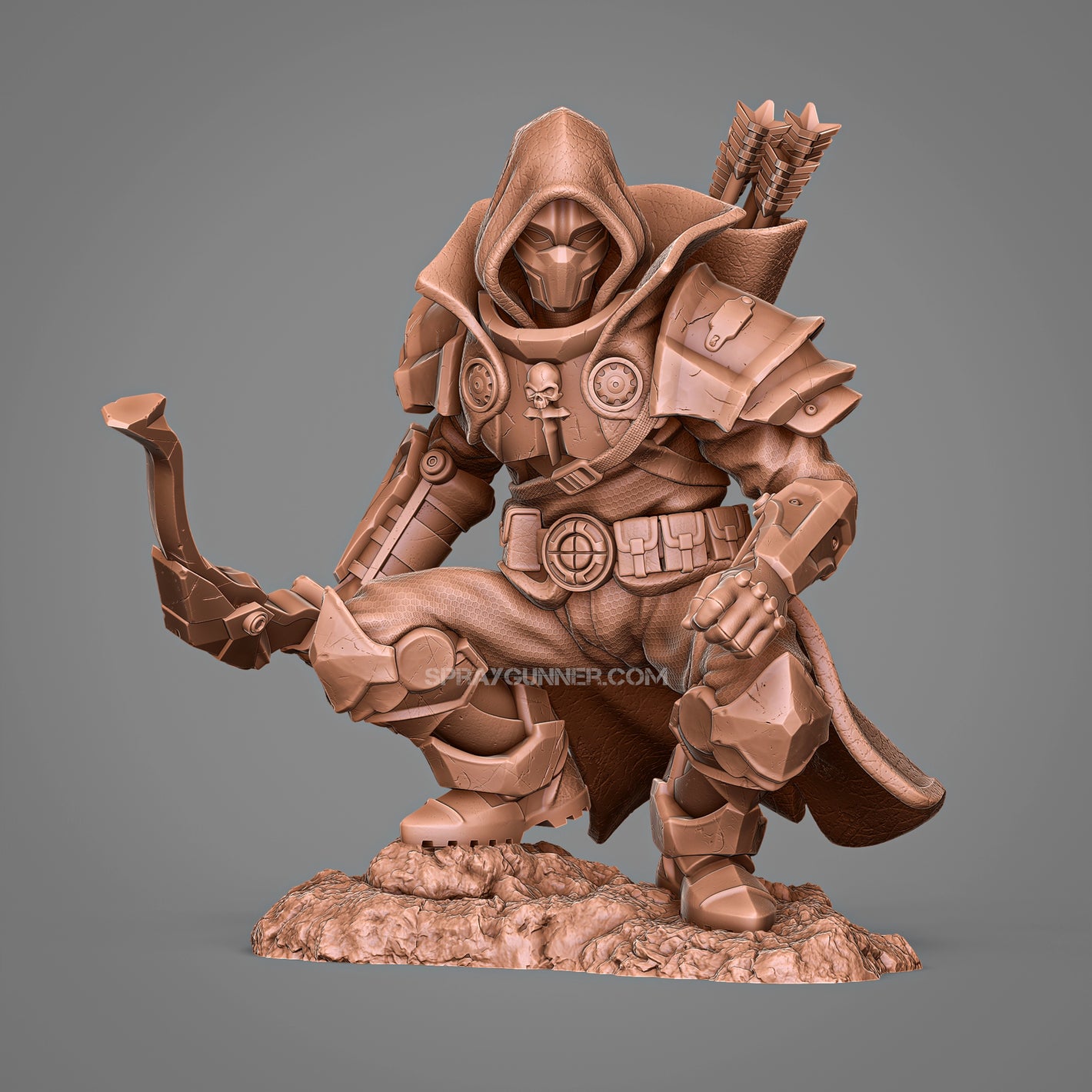 NO-NAME Miniatures Dan the Helljäger 35mm Figurine