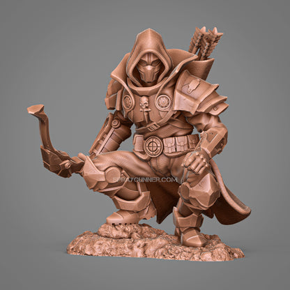 NO-NAME Miniatures Dan the Helljäger 35mm Figurine