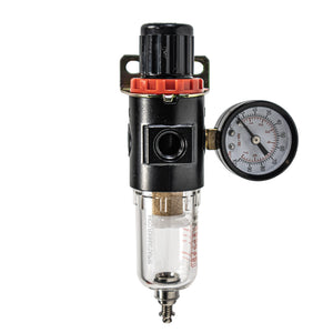 In-Line Low Pressure Air Regulator with Gauge and Moisture Trap Filter by NO-NAME Brand