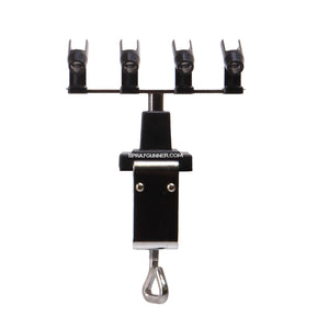 Clamp Style Four Airbrush Holder by NO-NAME Brand (NN-BD15B)