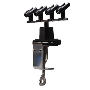 Clamp Style Four Airbrush Holder by NO-NAME Brand (NN-BD15B)