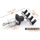 Clamp Style Four Airbrush Holder by NO-NAME Brand (NN-BD15B)