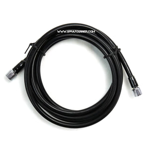 1/8" - 1/8" Black Polyurethane Air Hose (1.8m) by NO-NAME Brand - SprayGunner