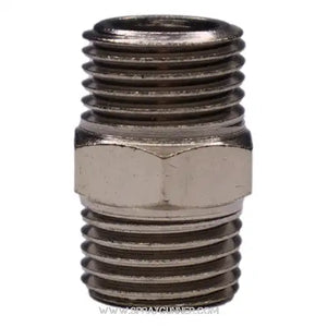 1/4" Male Straight Connector by NO-NAME Brand