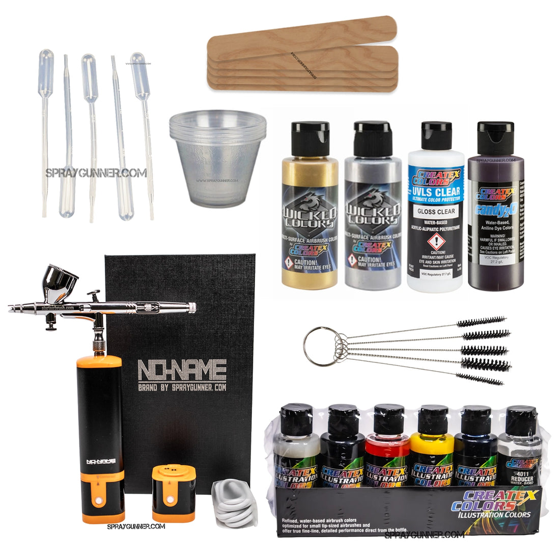 Airbrush starter kit in a box - SprayGunner