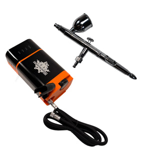 Portable Compressor for airbrush with powerful 8000 mAh battery