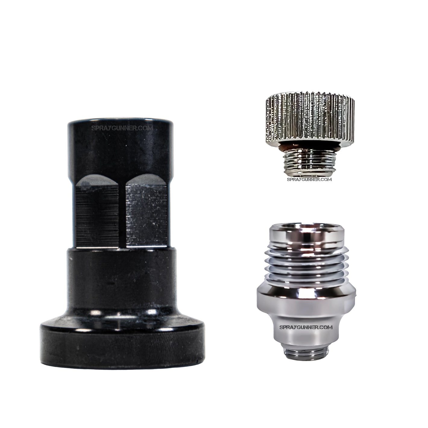 NO-NAME 3 part Disposable Cup Adaptor Kit for Japanese Airbrush