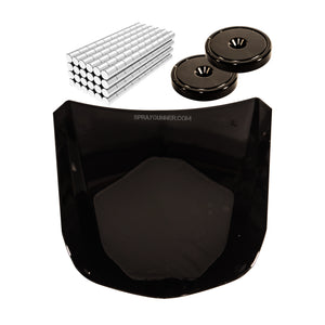 SpeedShapes: Gloss Black Mini Hood Extra Small (with options)