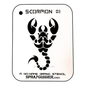 NO-NAME Brand Scorpion Stencil #1