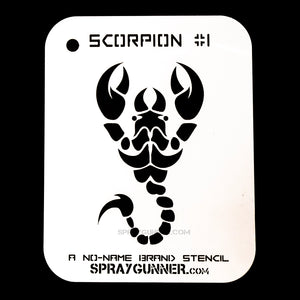 NO-NAME Brand Scorpion Stencil #1