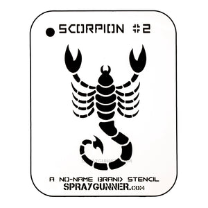 NO-NAME Brand Scorpion Stencil #2