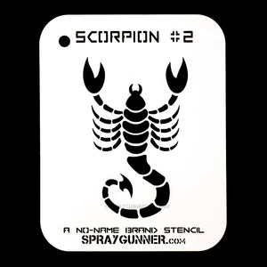 NO-NAME Brand Scorpion Stencil #2