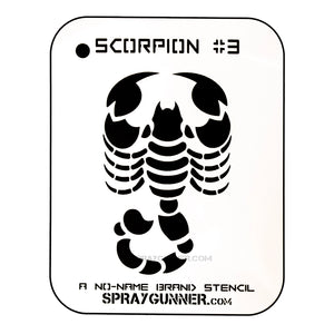 NO-NAME Brand Scorpion Stencil #3