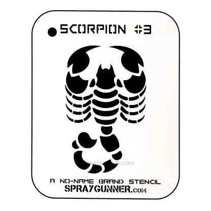 NO-NAME Brand Scorpion Stencil #3