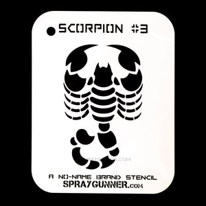 NO-NAME Brand Scorpion Stencil #3