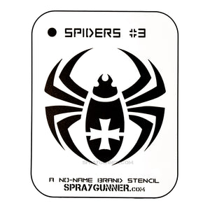 NO-NAME Brand Spiders Stencil #3