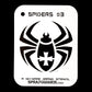 NO-NAME Brand Spiders Stencil #3