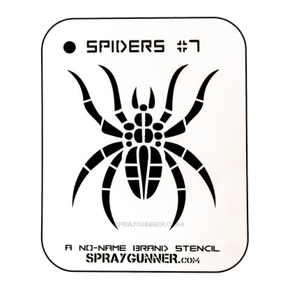 NO-NAME Brand Spiders Stencil #7