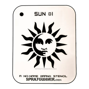 NO-NAME Brand Sun Stencil #1
