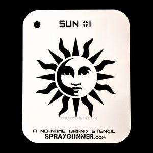 NO-NAME Brand Sun Stencil #1