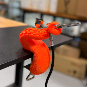Tentacle 3D Printed Airbrush Holder with Clamp