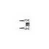 NO-NAME PRO TRINITY 0.2mm Needle Cap – Chrome & Gold - Chrome