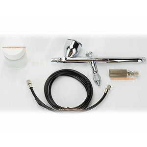 NO-NAME Tooty Air Compressor PS-274 Airbrush with 3m Hose and ChromaAir Primary Set NO-NAME brand