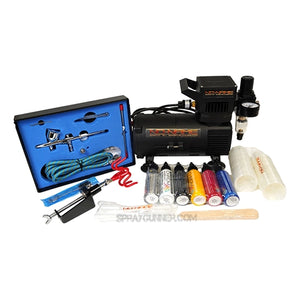 NO-NAME Cool Rooty Tooty Starter Airbrush Kit with paint NO-NAME brand