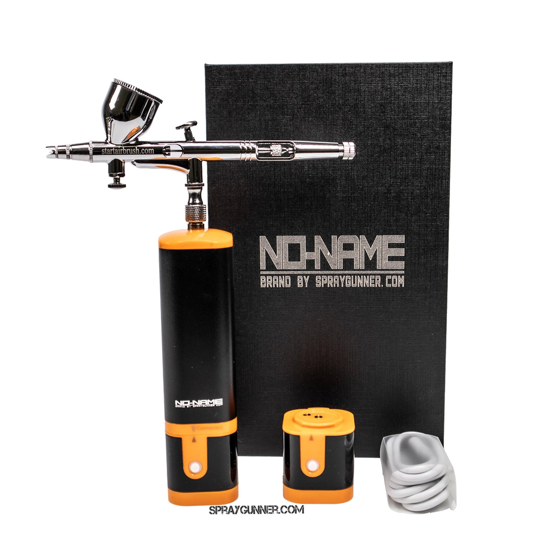 Cordless airbrush battery powered compressor with airbrush kit with Options - SprayGunner