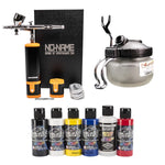 Cordless airbrush battery powered compressor with airbrush kit with Options - SprayGunner