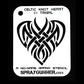 NO-NAME Brand Celtic Heart Stencils (Medium) NO-NAME brand