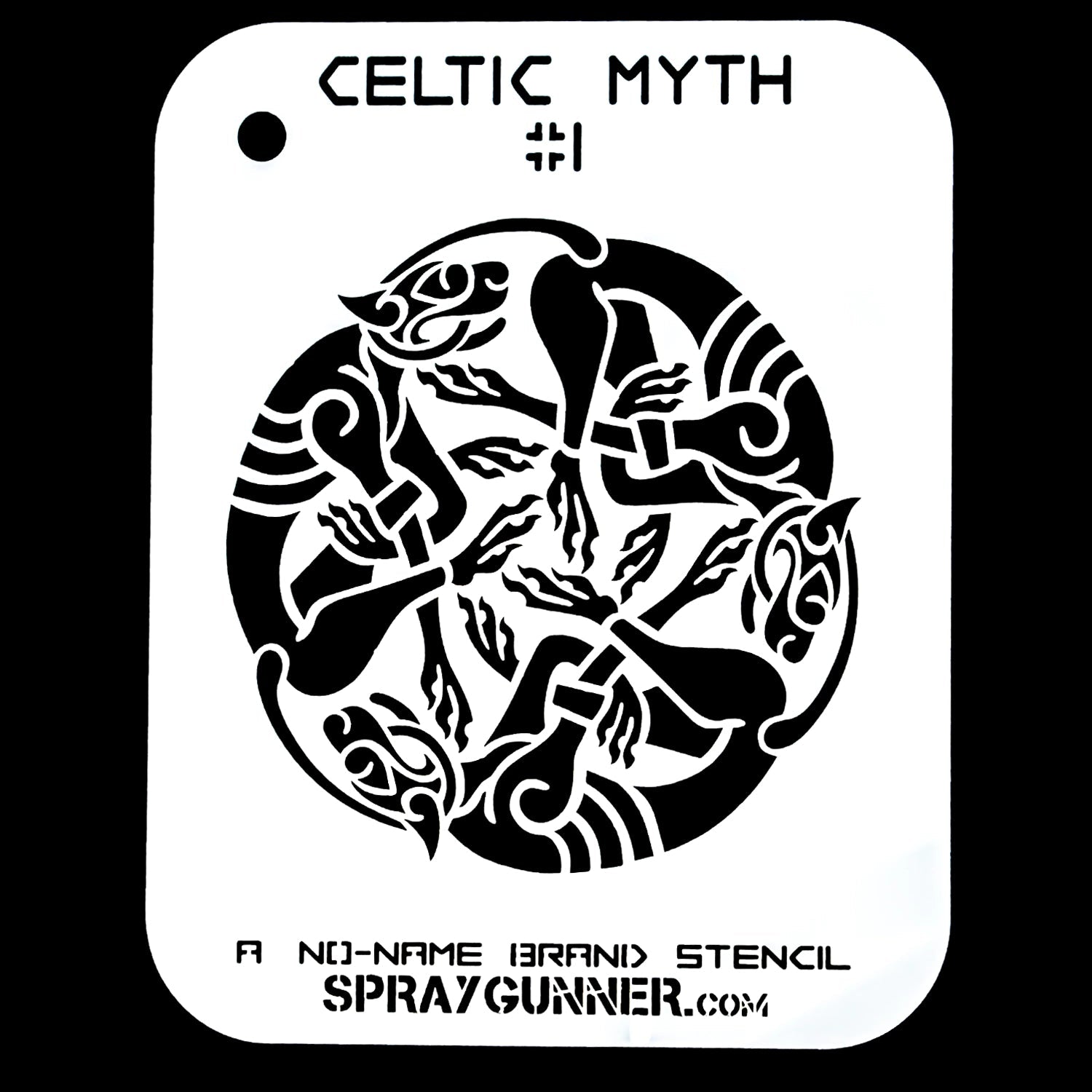 NO-NAME Brand Celtic Myth Stencil #1 NO-NAME brand