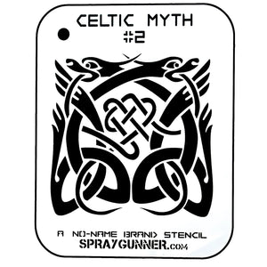 NO-NAME Brand Celtic Myth Stencil #2 NO-NAME brand