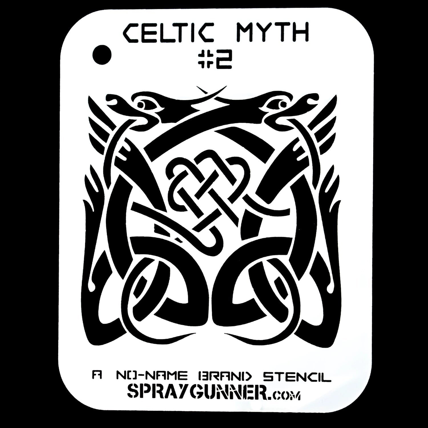 NO-NAME Brand Celtic Myth Stencil #2 NO-NAME brand