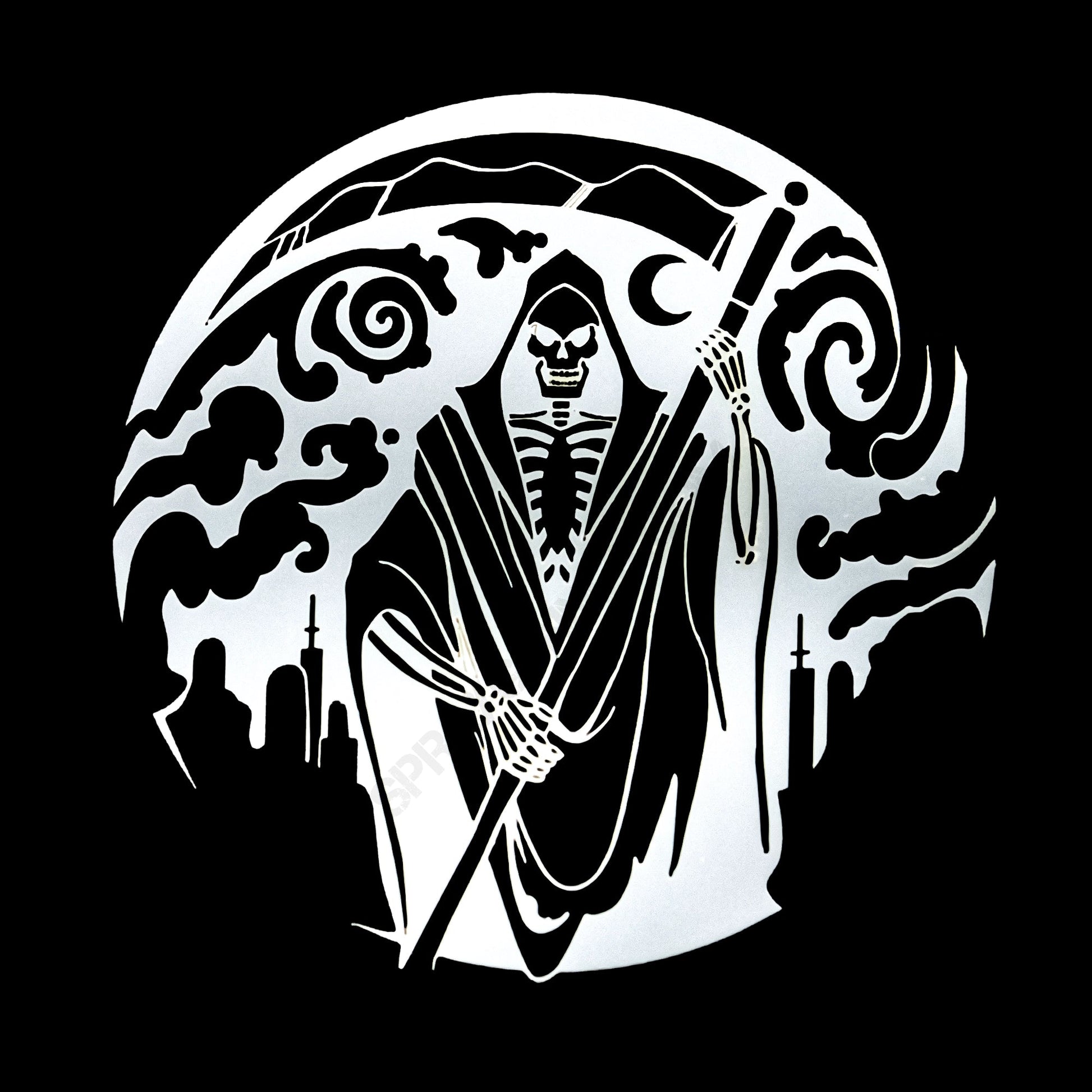 NO-NAME Brand Grim Reaper Stencil #2 NO-NAME brand at SprayGunner