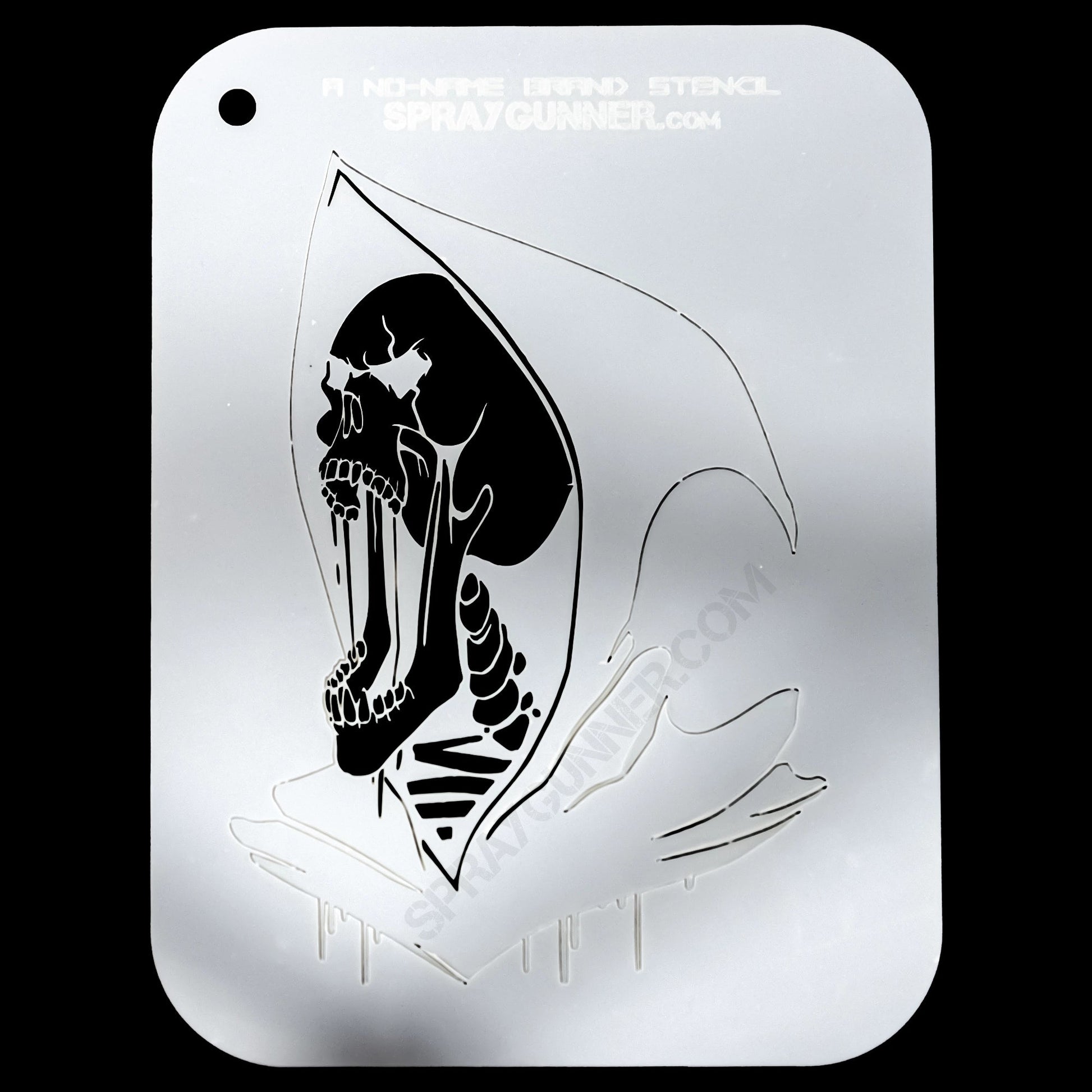 NO-NAME Brand Grim Reaper Stencil #3 NO-NAME brand at SprayGunner