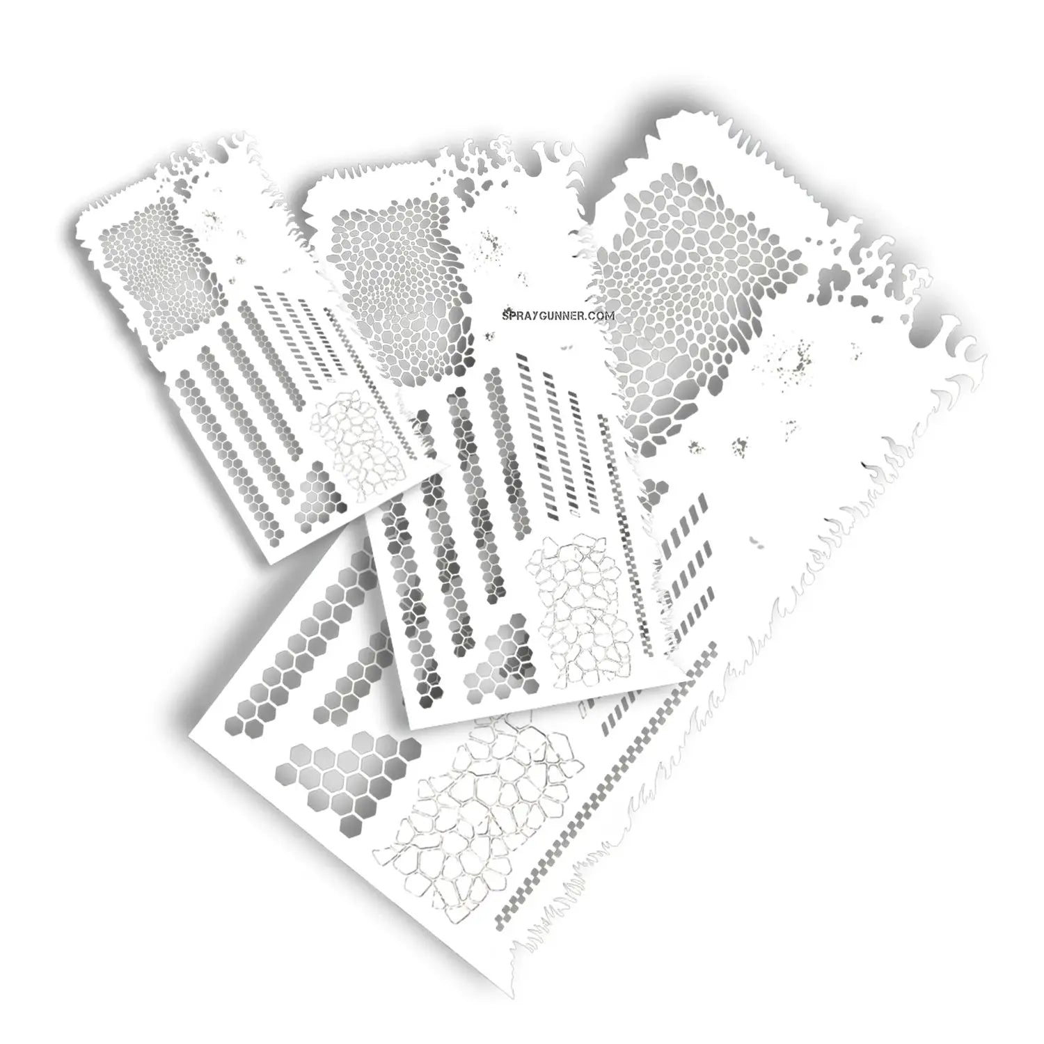 NO-NAME Brand Introductory Smart Stencil Set (3 sizes) - SprayGunner