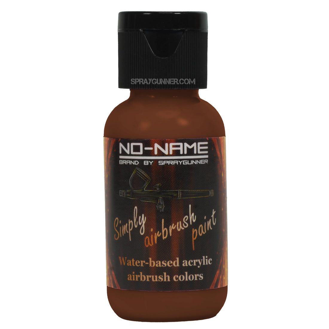 Simply Airbrush Paint by NO-NAME brand Brown 1 oz - SprayGunner