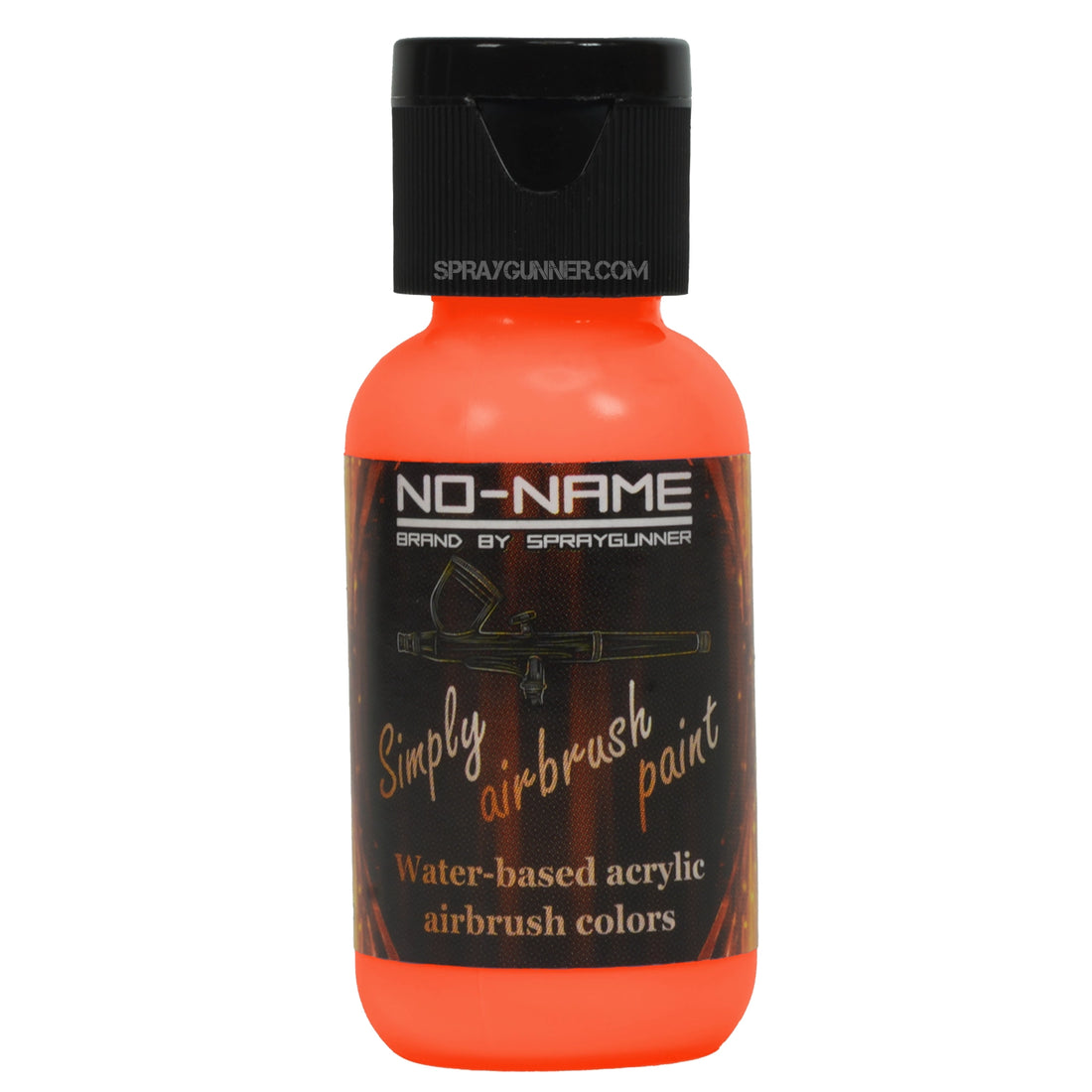 Simply Airbrush Paint by NO-NAME brand Orange 1 oz - SprayGunner