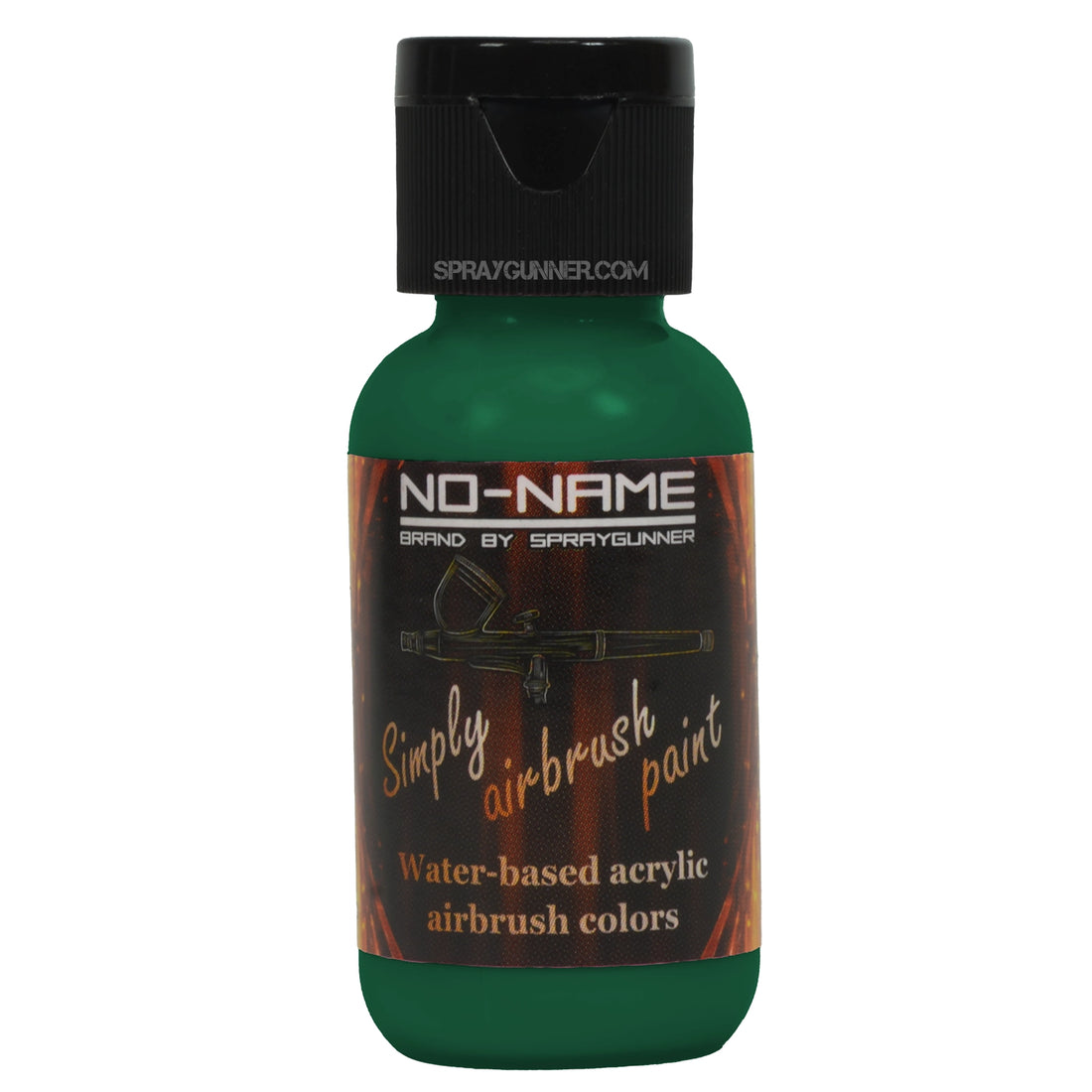 Simply Airbrush Paint by NO-NAME brand Dark Green 1 oz - SprayGunner