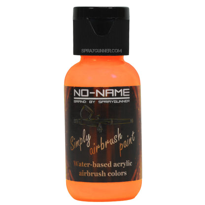 Simply Airbrush Paint by NO-NAME brand Fluorescent Orange 1 oz