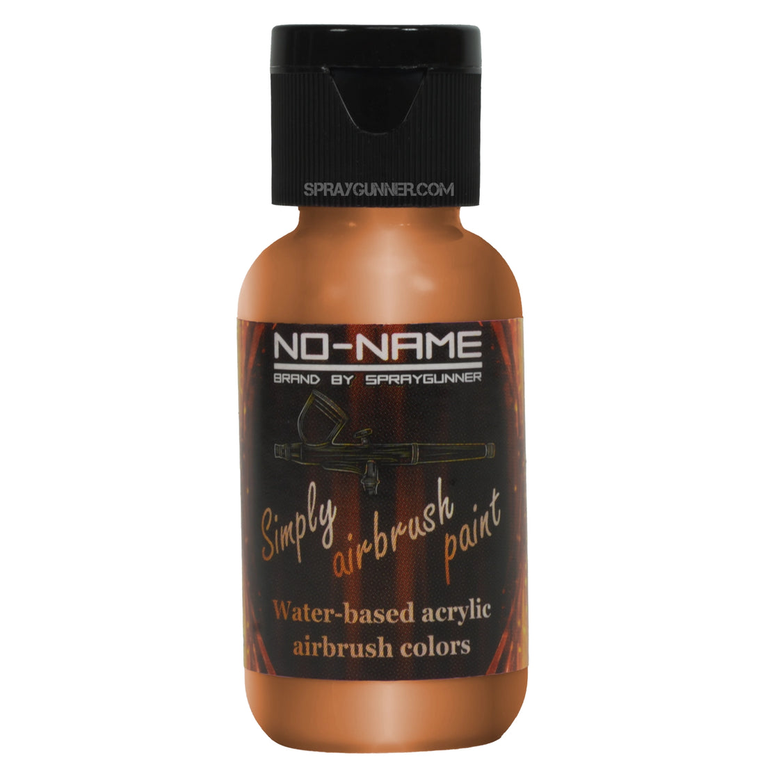 Simply Airbrush Paint by NO-NAME brand Metallic Bronze 1 oz - SprayGunner