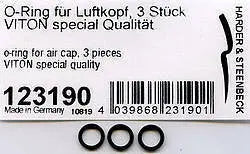 O-Ring for air cap Harder & Steenbeck