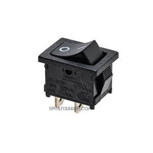 On/Off power switch for model IS35, IS50, IS800, IS850, IS875, IS875HT, IS925HT Iwata