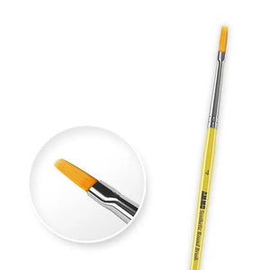 AMMO by MIG Brushes - #4 SYNTETIC FLAT BRUSH - SprayGunner