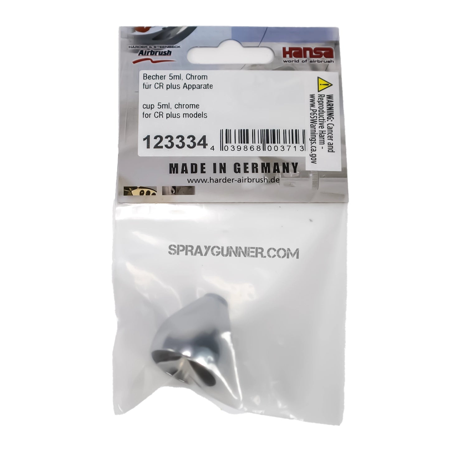 Open Box Harder & Steenbeck CR 5 ml cup - SprayGunner