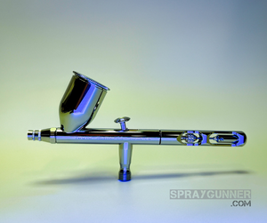 Open Box IWATA VAULT KUSTOM CS Gravity Feed Dual Action Airbrush Iwata